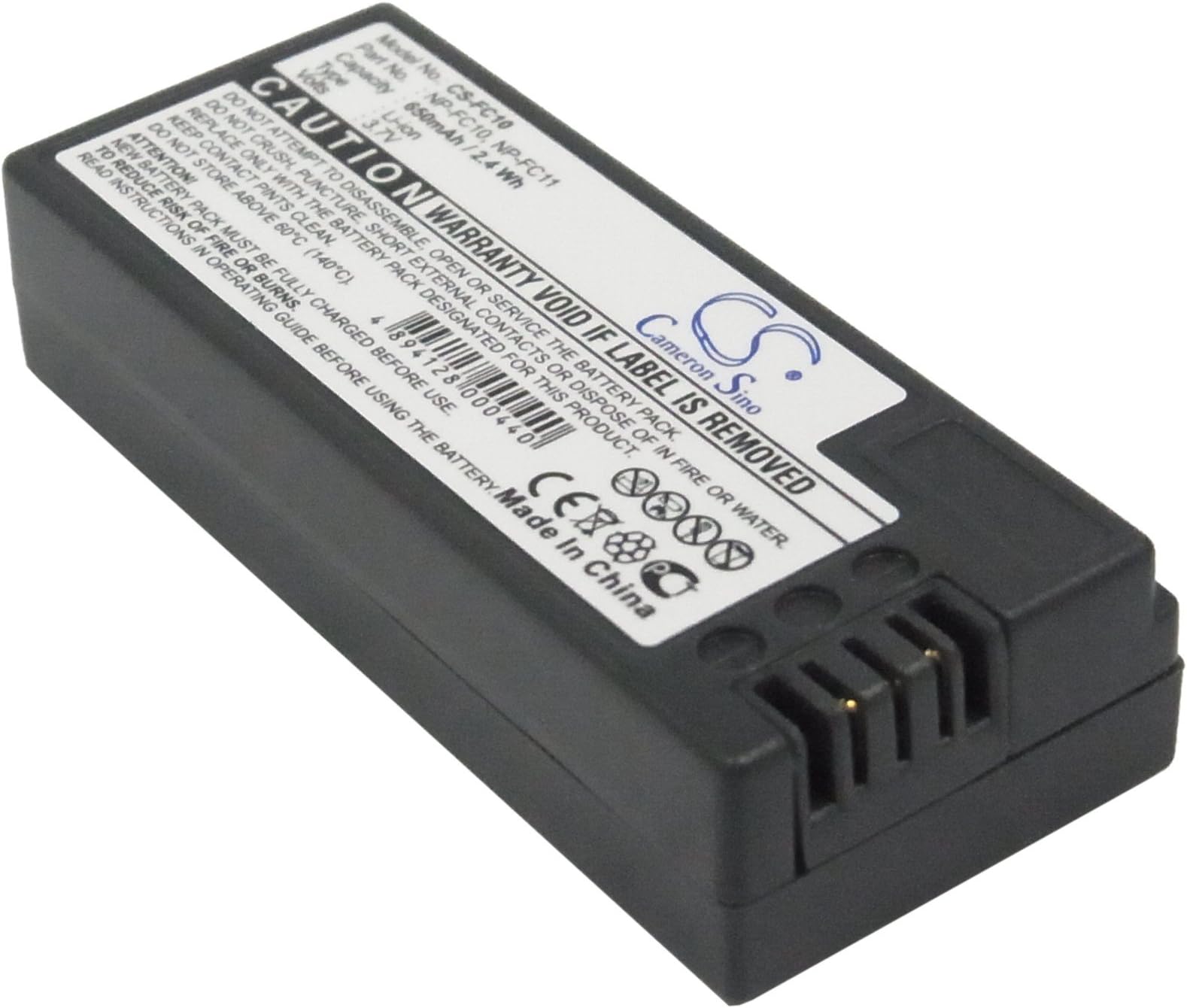Battery for Sony NP-FC10, NP-FC11, Cyber-shot DSC-P12, DSC-P8, DSC-P3, DSC-FX77, DSC-P8L, DSC-F77, DSC-V1, DSC-P7,