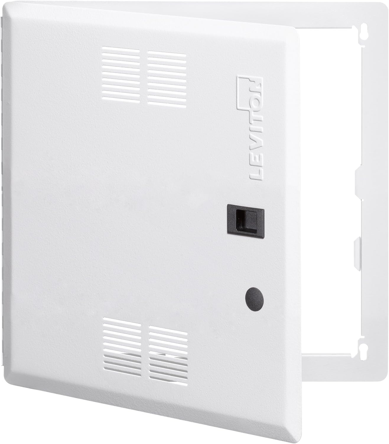 Leviton 14" Vented Premium Hinged Structured Media Door, 47605-14S, White