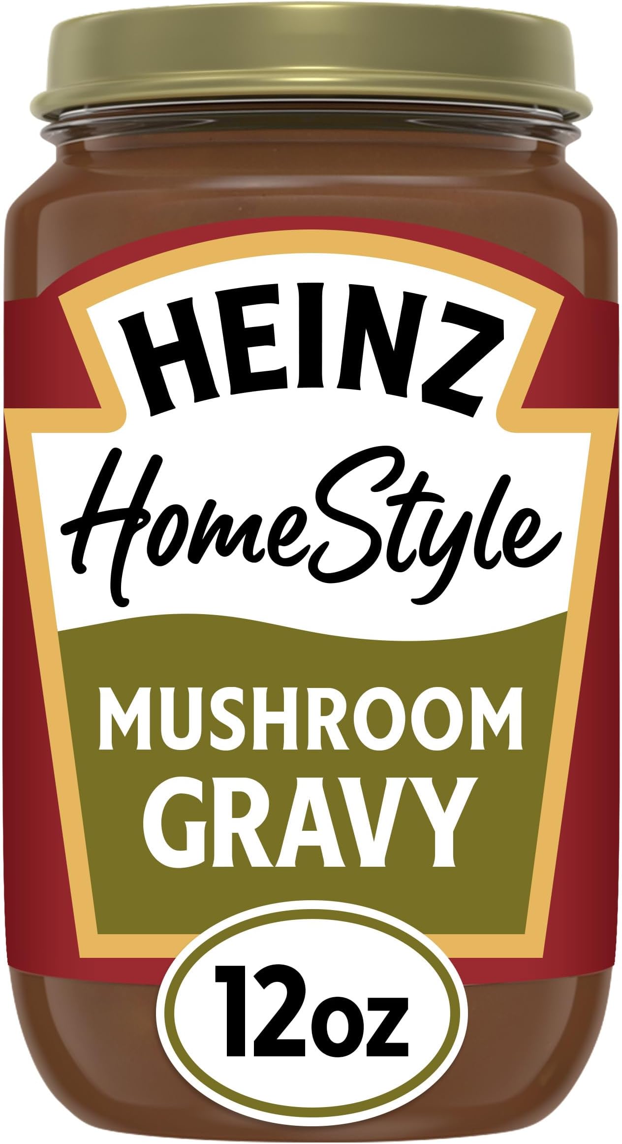 Heinz HomeStyle Gravy, Mushroom, 12 oz Jar