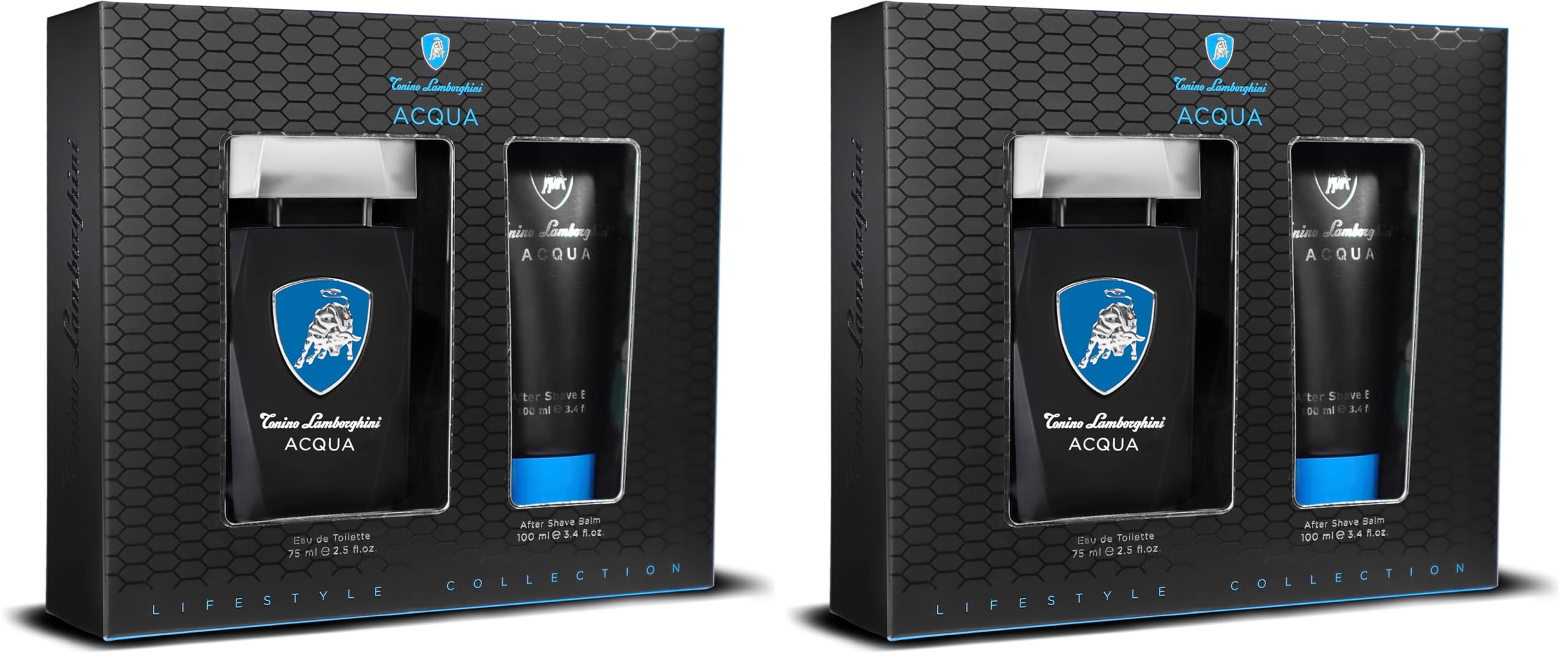 Lamborghini ACQUA Gift Set with Eau De Toilette 75ML + After Shave Balm 100ml | Combo Products (Pack of 2)-image-33