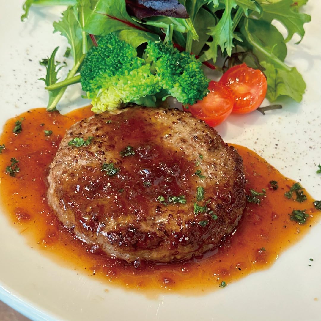 伊達のくら 牛たんハンバーグ ギフトセット 刻みオニオンソース付き｜ギフト箱入 牛タン使用 冷凍 簡単調理 冷凍ミール｜ふっくらやわらか肉厚仕立て｜贅沢なおうちごはんや週末ディナーに