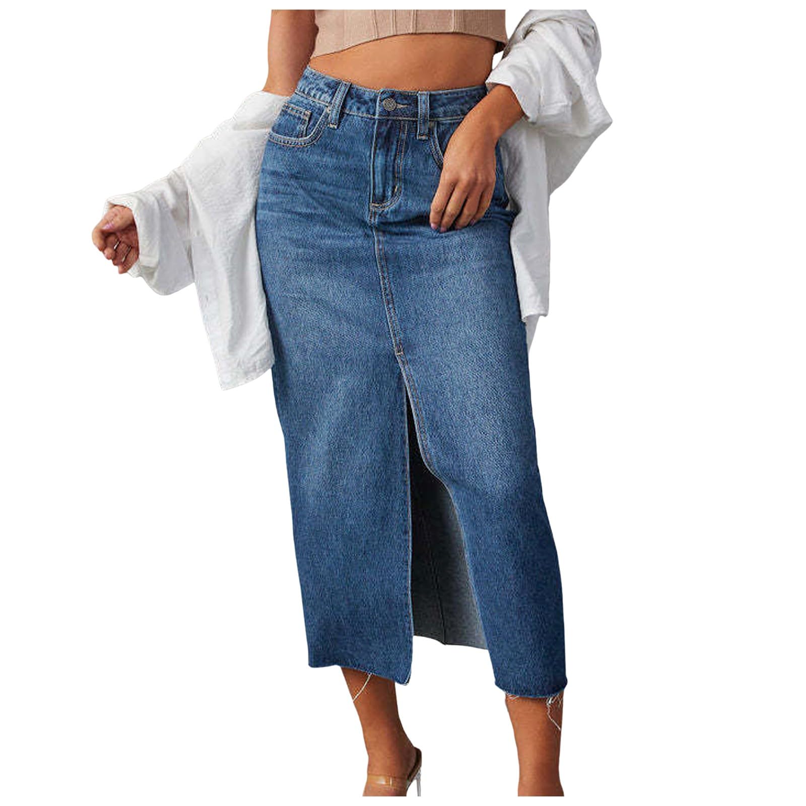 Gonna estiva da donna, a vita alta, elasticizzata, a matita, maxi gonna, elegante, gonna da spiaggia, taglie grandi, sexy, slim