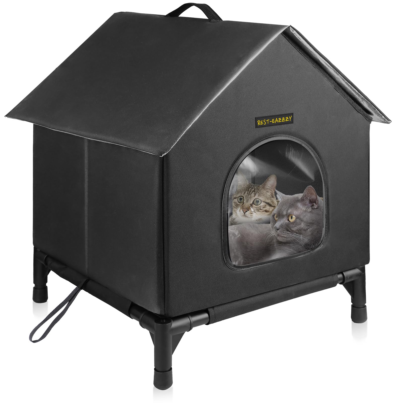 Photo 1 of **FOR PARTS ONLY**(READ NOTES)
Rest-Eazzzy Insulated Cat House - Medium, Black
