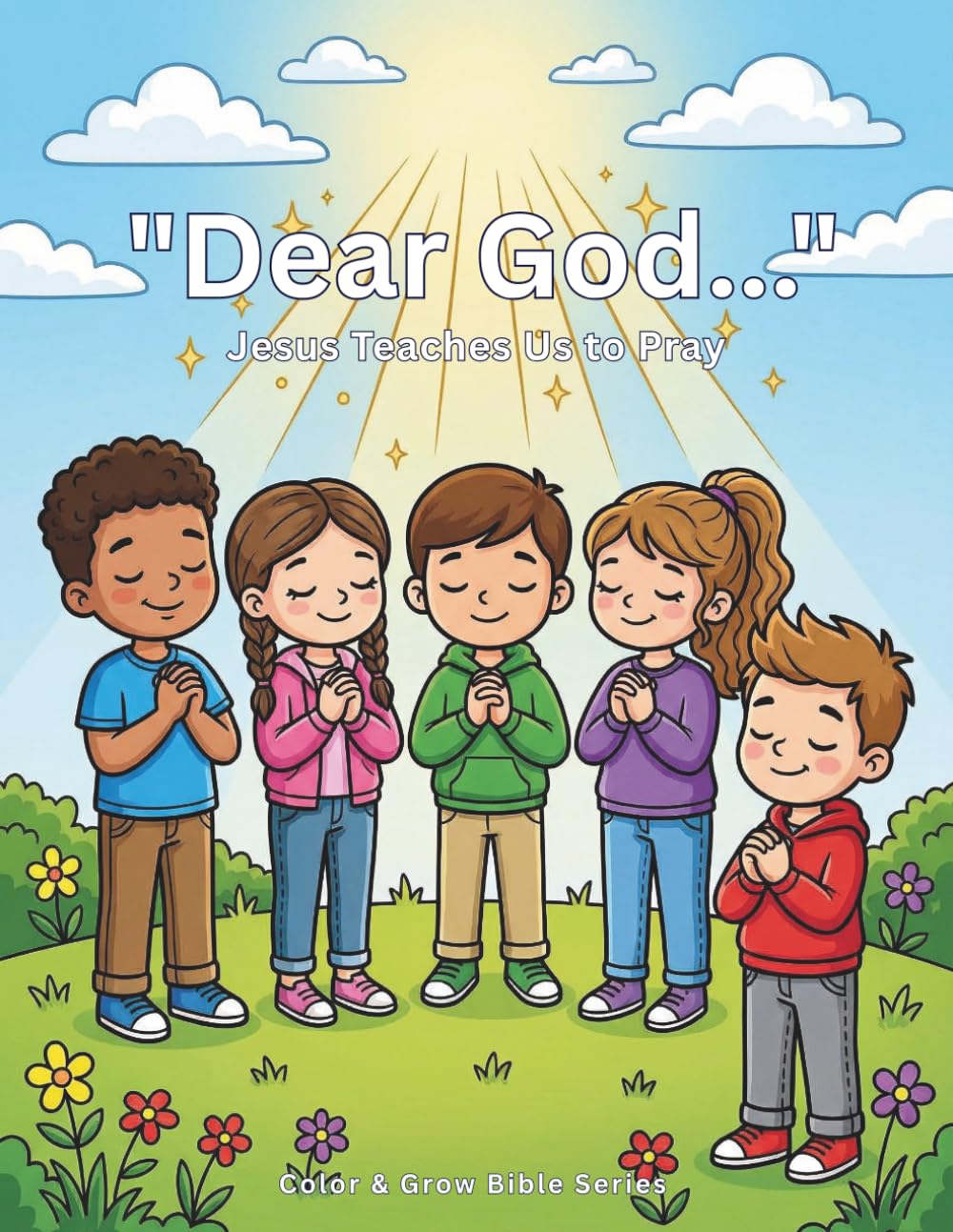 "Dear God..." Jesus Teaches Us to Pray (Color & Grow Bible Series)