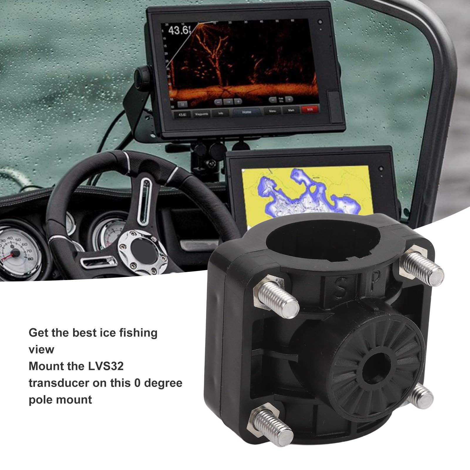 Transducer Mount ZERO DEGREE S AND ACCESSORIES Depth Finder