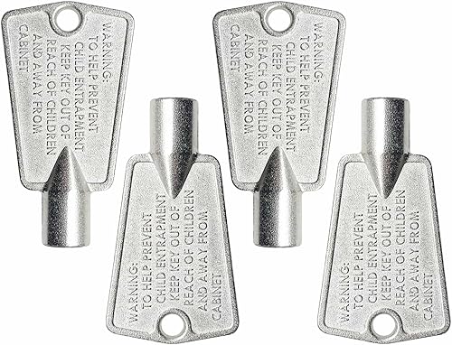 Miniatura 8 de Llaves de metal para puerta de congelador 216702900 de Seentech  Compatible con Frigidaire, Kenmore, GE Freezers  Repalces AP4301346, AP4071414,