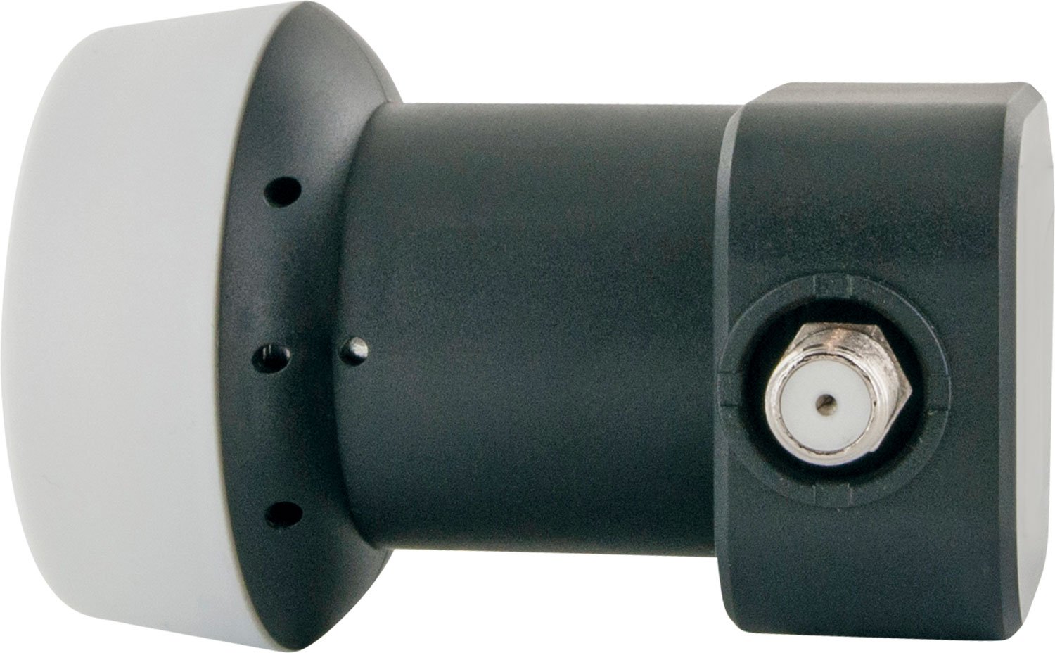 SCHWAIGER 272 Single LNB Low Noise Blockconverter Digital LNB capuchón Accesorios para Antenas parabólicas Multifeed Protección contra la Intemperie Antracita