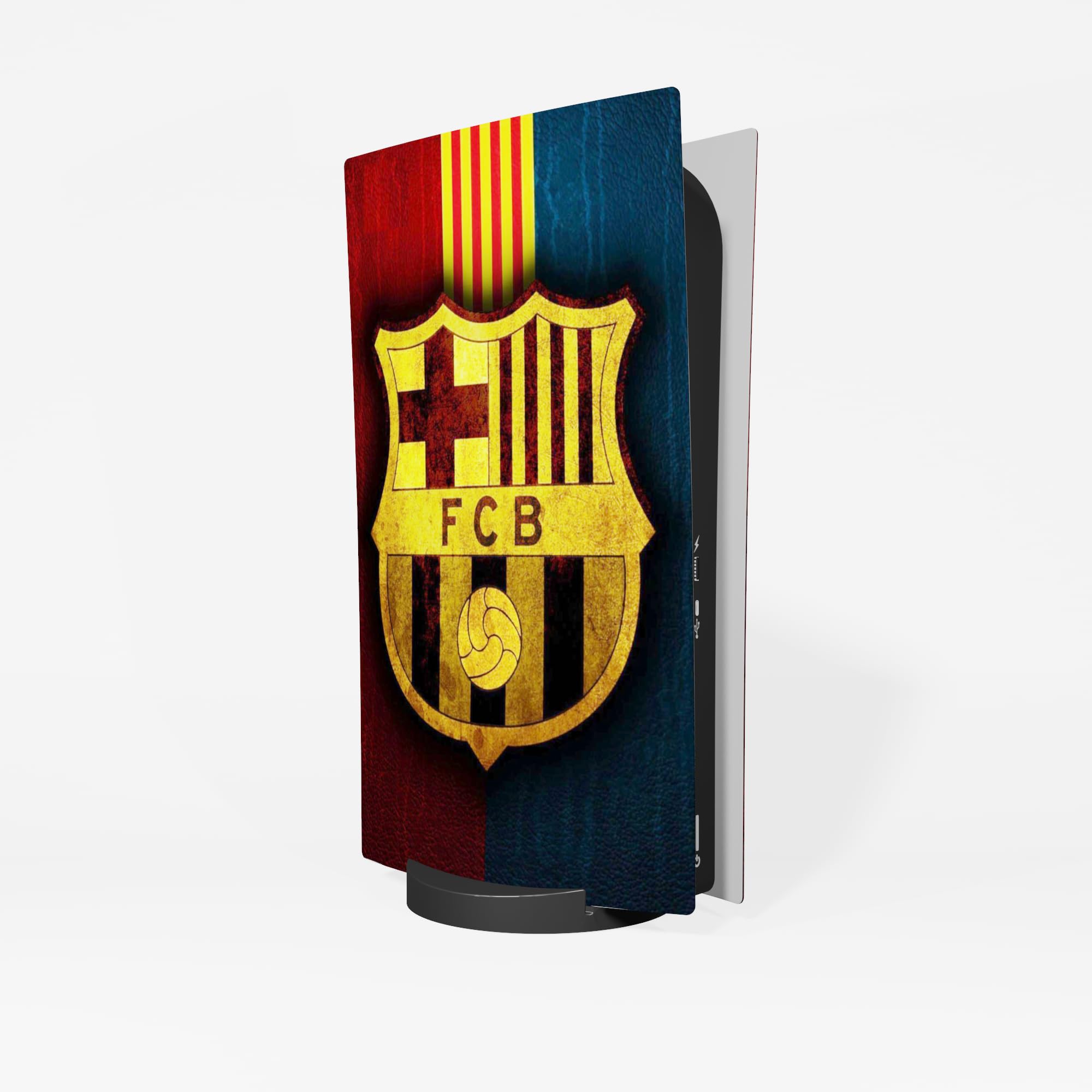 MaD Vision Skin Kit PlayStation 5 PS5 Digital Vinile Opaco FC Barcelona Design
