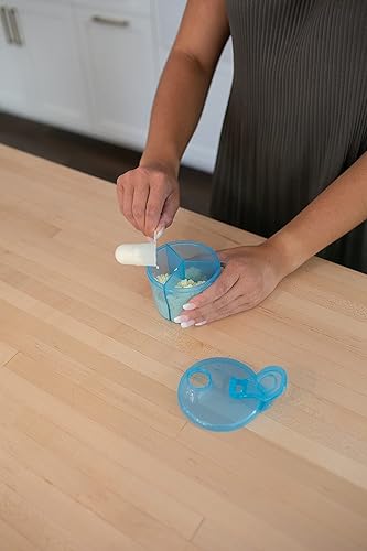 Miniatura 10 de Dr Brown's Options - Dispensador de leche en polvo, color azul