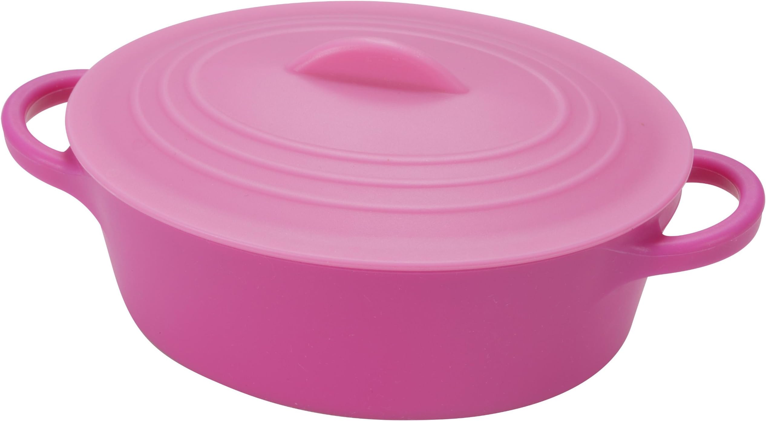 Cook Pot Silicon Magenta Pink (With Recipes)