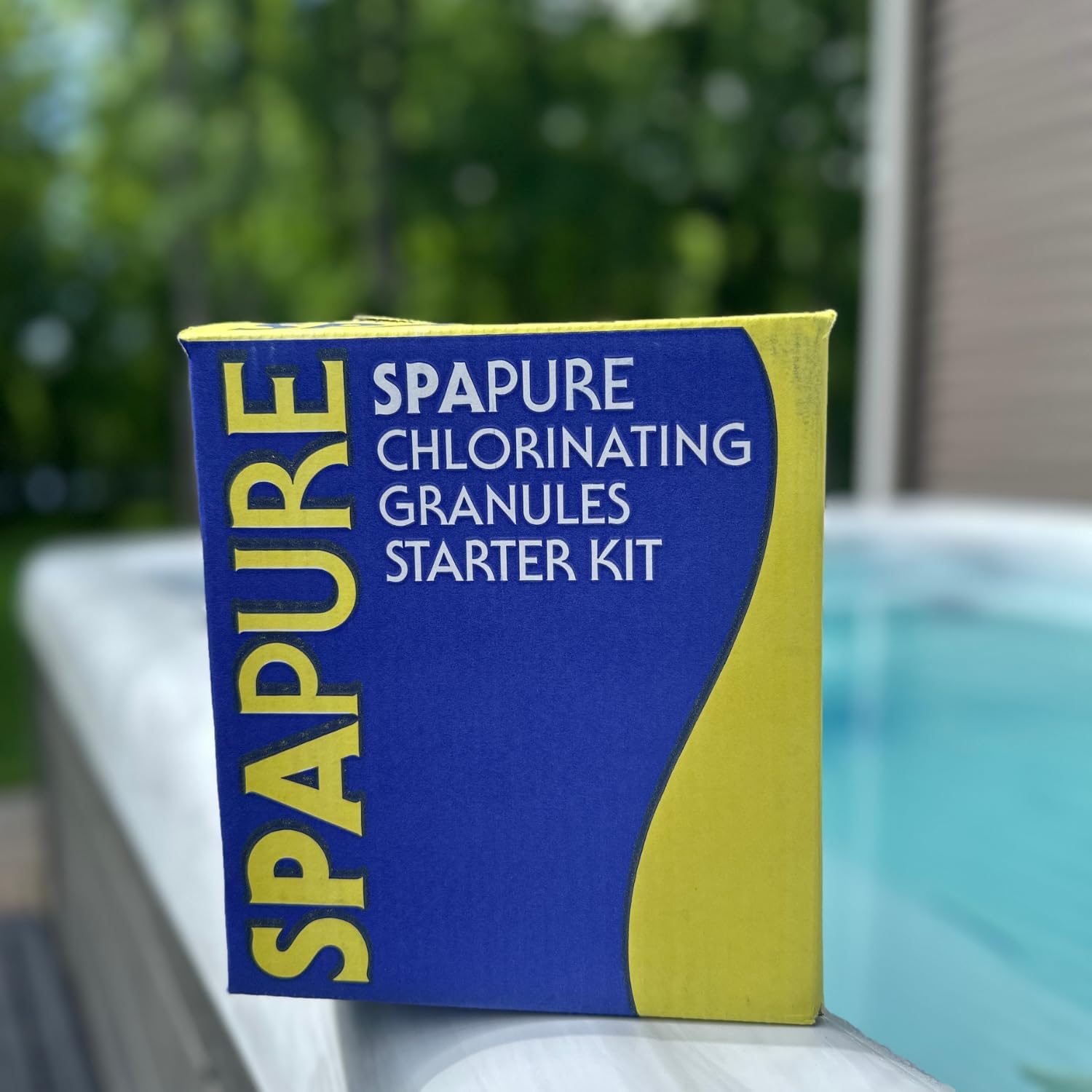 SpaPure Chlorine Spa Care Kit Plus Grime Gripper - hot tub Chemicals Starter kit