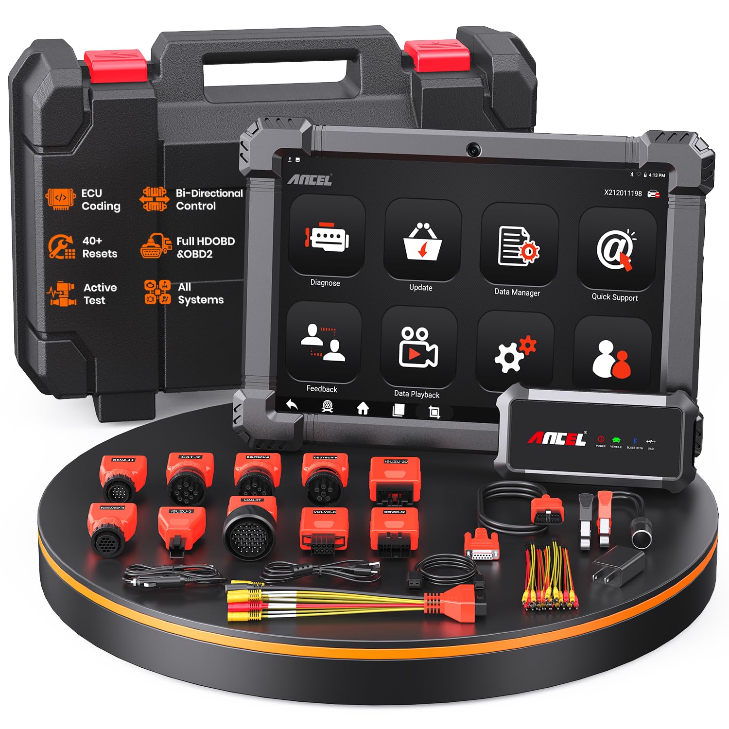 ANCEL X7HD Truck Scanner - Full System Diagnostics -1 ANCEL X7HD Truck Scanner - Full System Diagnostics -1