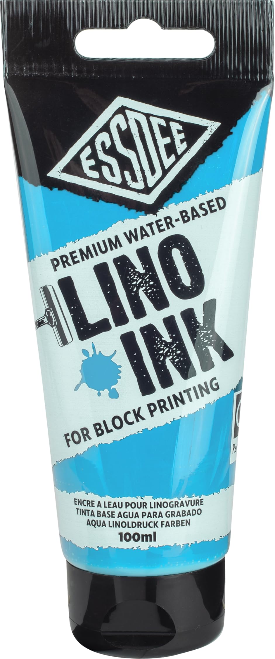 Essdee Block Printing Ink, Sky Blue, 100ml, 100 ml