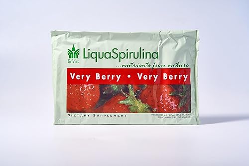 Miniatura 2 de RE-VITA Very Berry LiquaSpirulina Essential Pack 60 porciones