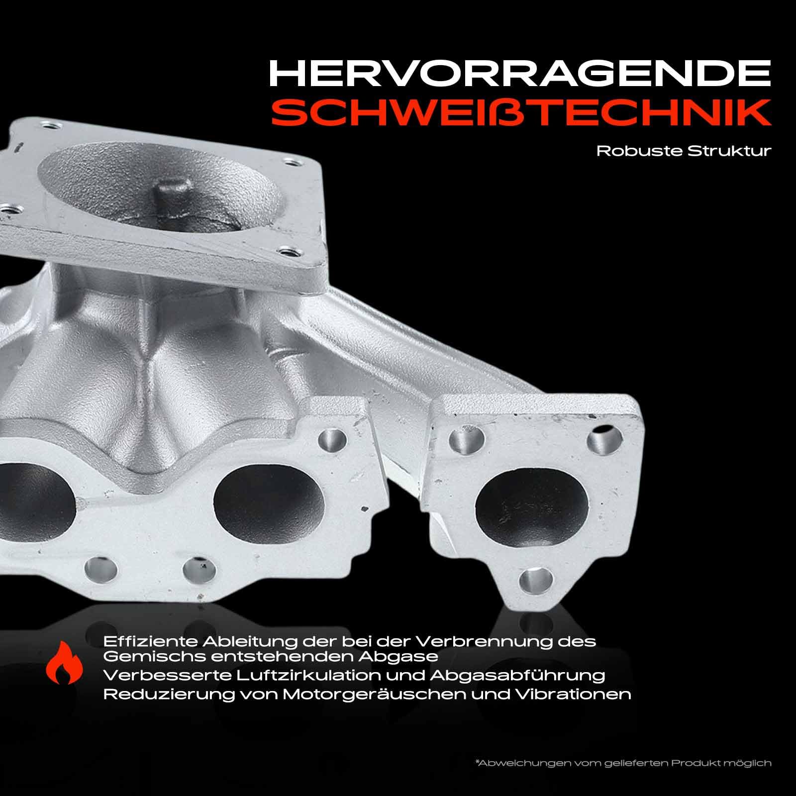 Auspuffkrümmer Krümmer für Berlingo C2 C3 C4 Xsara 1007 206 207 307 Partner 2000-Heute 0341G2