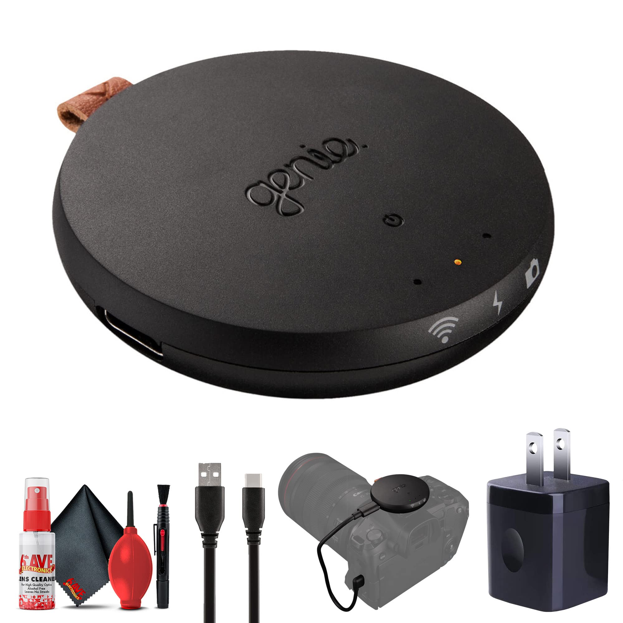 SYRP Genie Micro with Wall Adapter & Camera Cleaning Kit