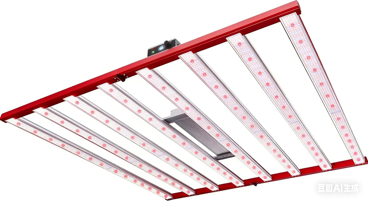 1000W LED Grow Light for Indoor Plants, Full Spectrum Foldable Bar Fixture with UV & IR, Dimmable Daisy Chain Plant Lamp for Hydroponics, Greenhouse, Commercial Use, 4x6 ft Core Coverage