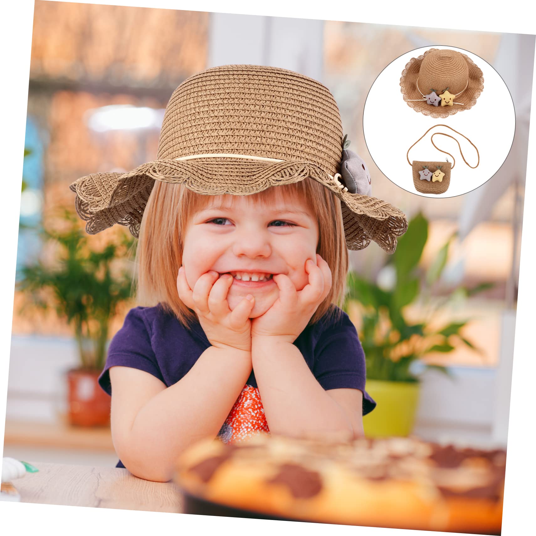Visera Solar para Bebés Y Sombrero De Protección Solar Sombreros para Pequeños Sombrero De ala Ancha para El Sol Sombrero De Protección Solar para Gorras De Playa para