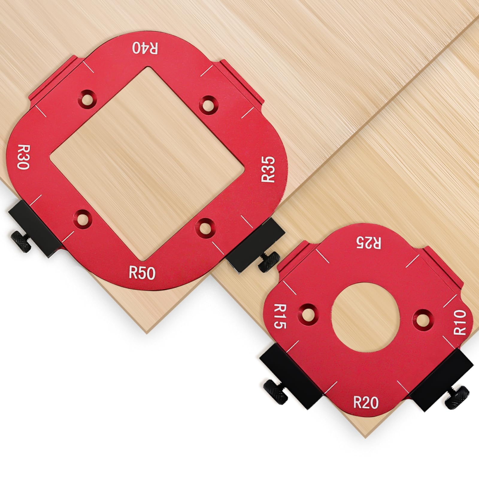 Router Corner Radius Templates - 2 Pack -1