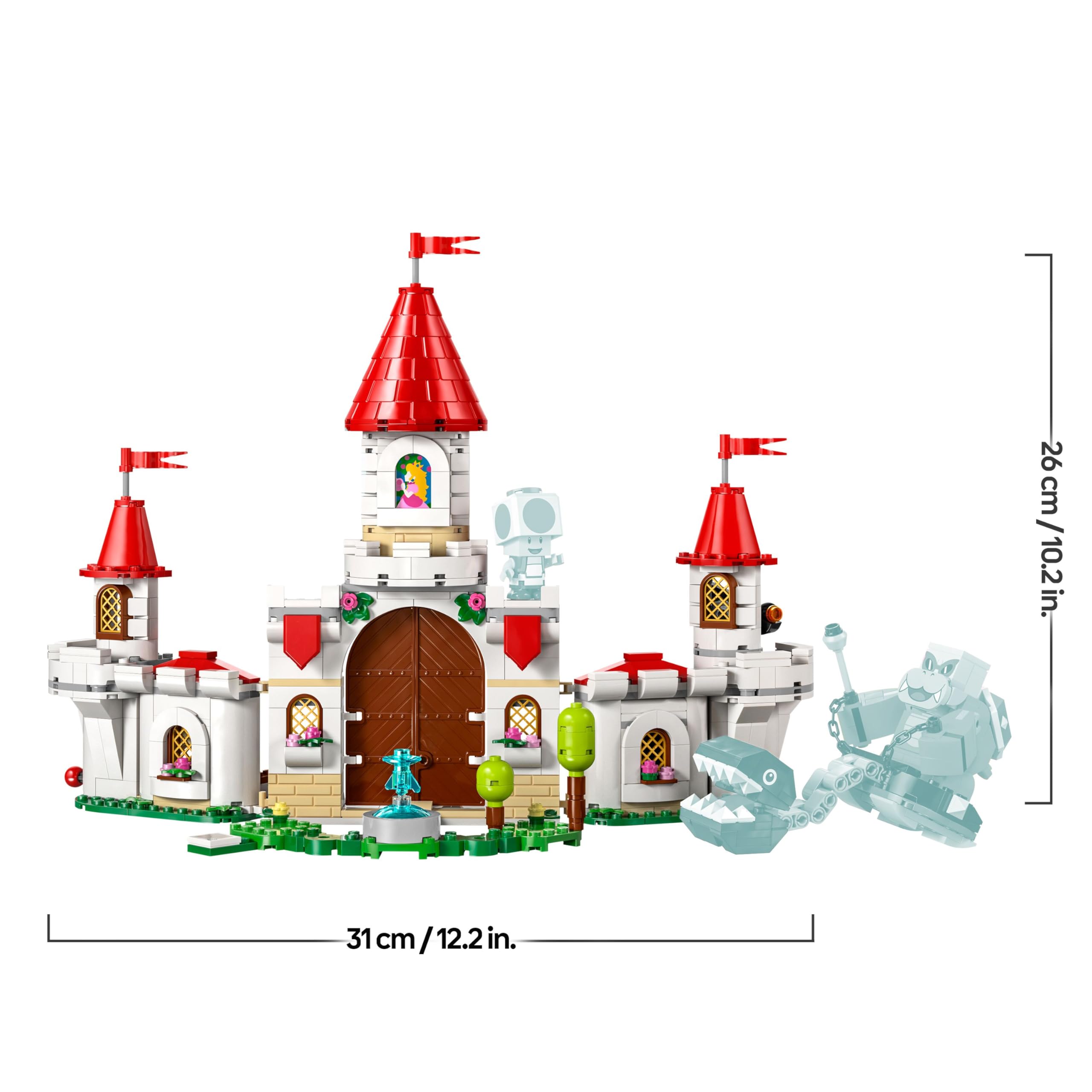LEGO Super Mario Combat Contre Roy au Château de Peach - Jouet avec des Personnages Nintendo - Set d’Aventures pour Enfants - Idée Cadeau pour Garçons, Filles et Fans de Jeux Vidéo dès 7 Ans 71435