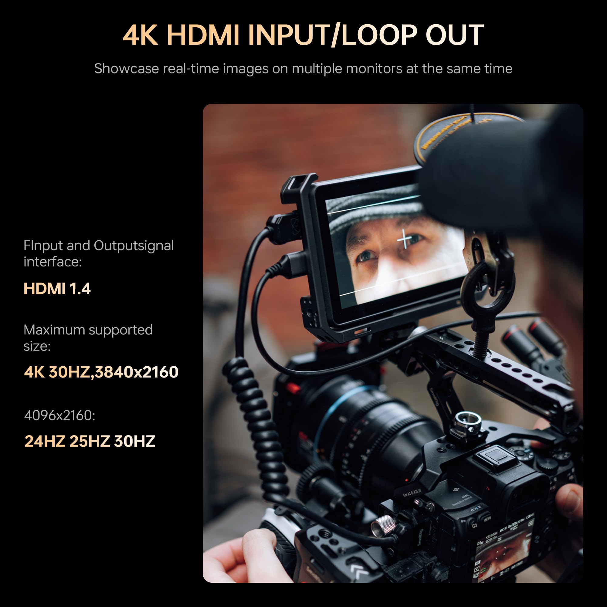 Amazon | VILTROX DC-X2 6インチカメラフィールドモニターキット