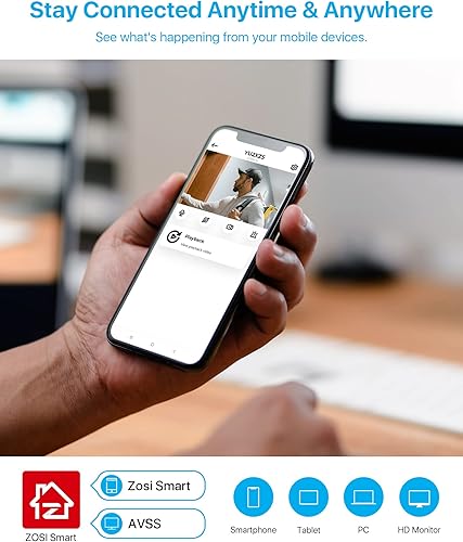 Miniatura 6 de ZOSI Sistema de cámara de seguridad POE de 16 canales, H.265 4K 8MP 16CH NVR con disco duro de 4 TB, cámara domo IP PoE CCTV de 16 x 5 MP para