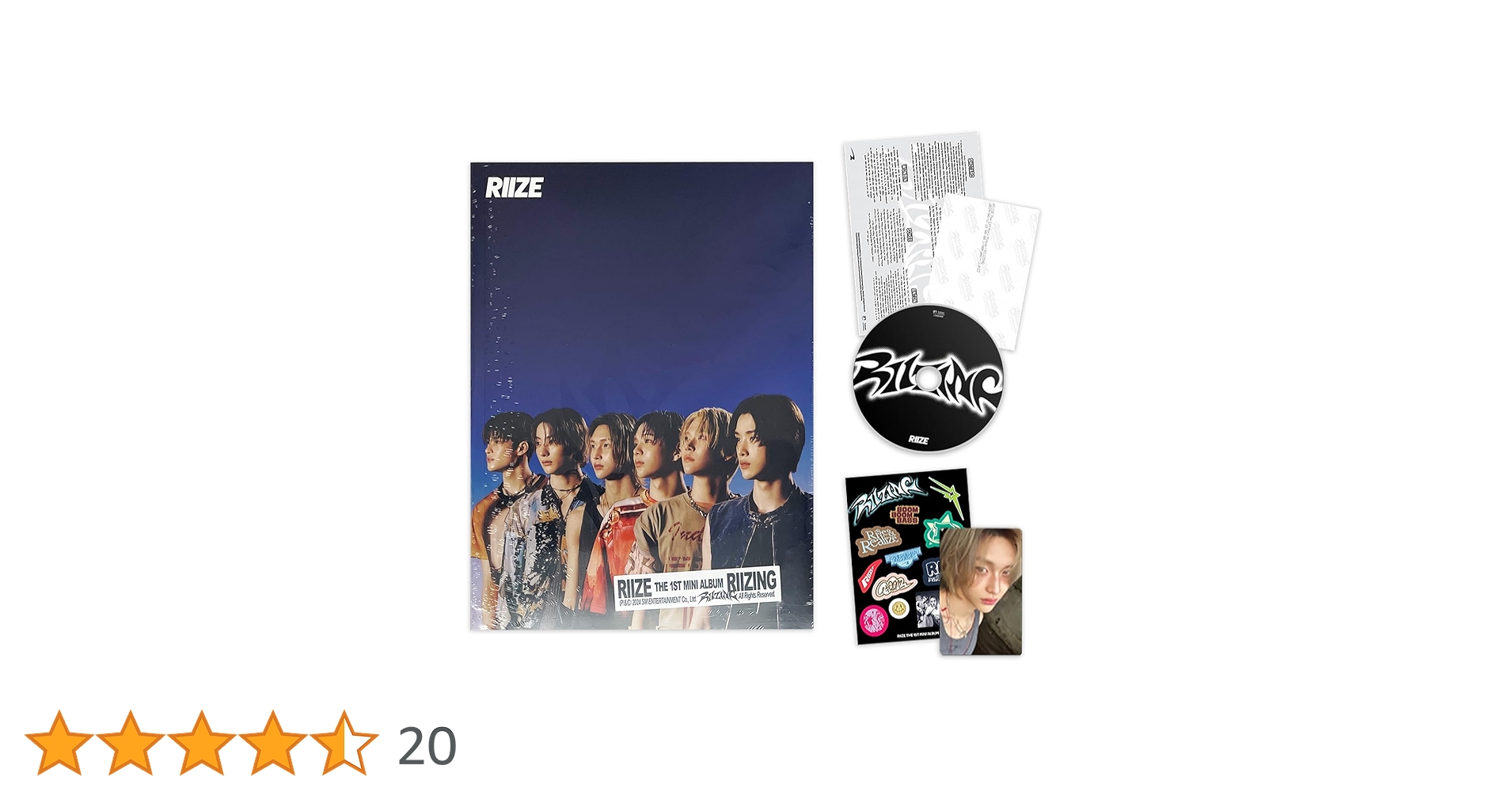 RIIZE - 1st Mini Album [RIIZING] (Photo Book Ver. - RIIZING DAY