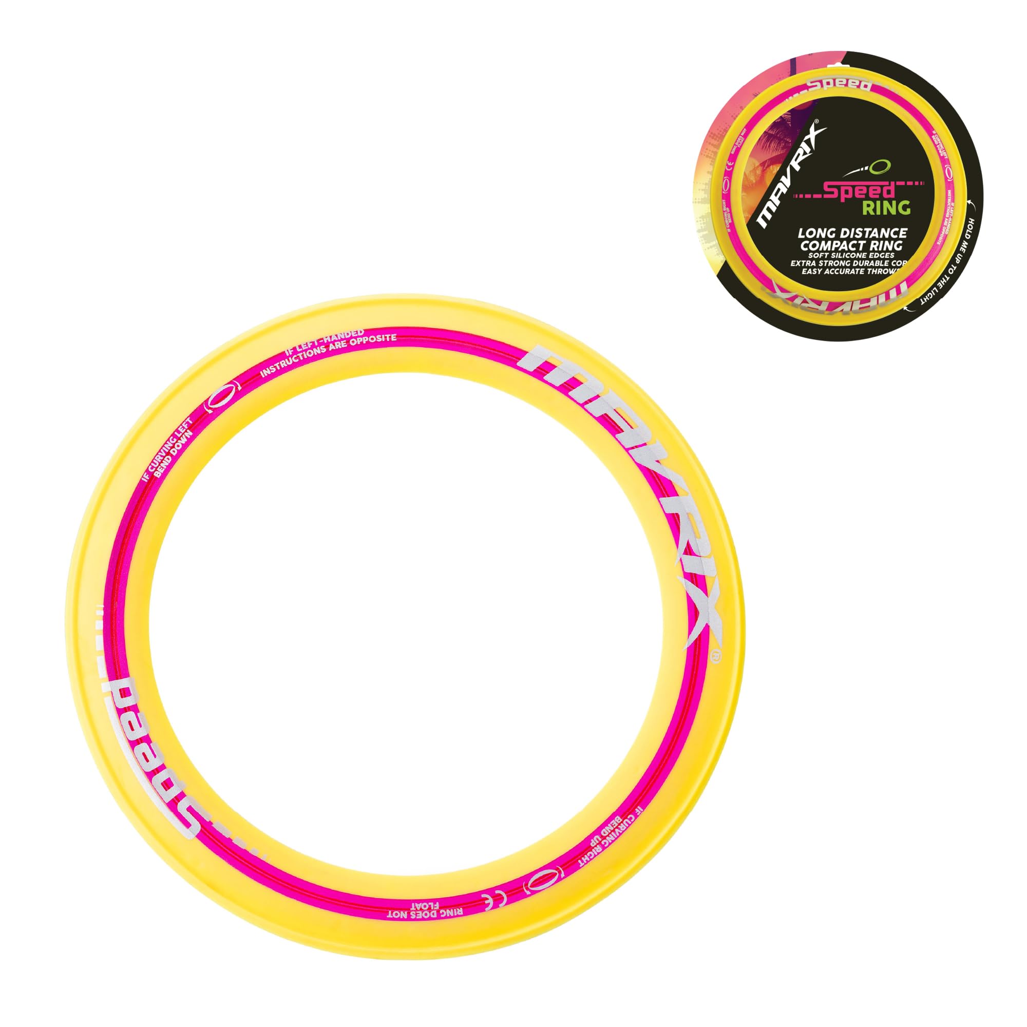 Mavrix Flying Ring, Outdoor Flying Disc, Lightweight Flying Ring, Outdoor Garden Toys, Garden Games