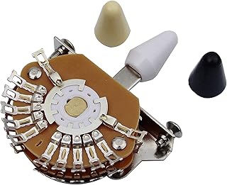 Guyker Oak 5 Way Super Lever Guitar Switch For ST Double Pole Guitar Accessories