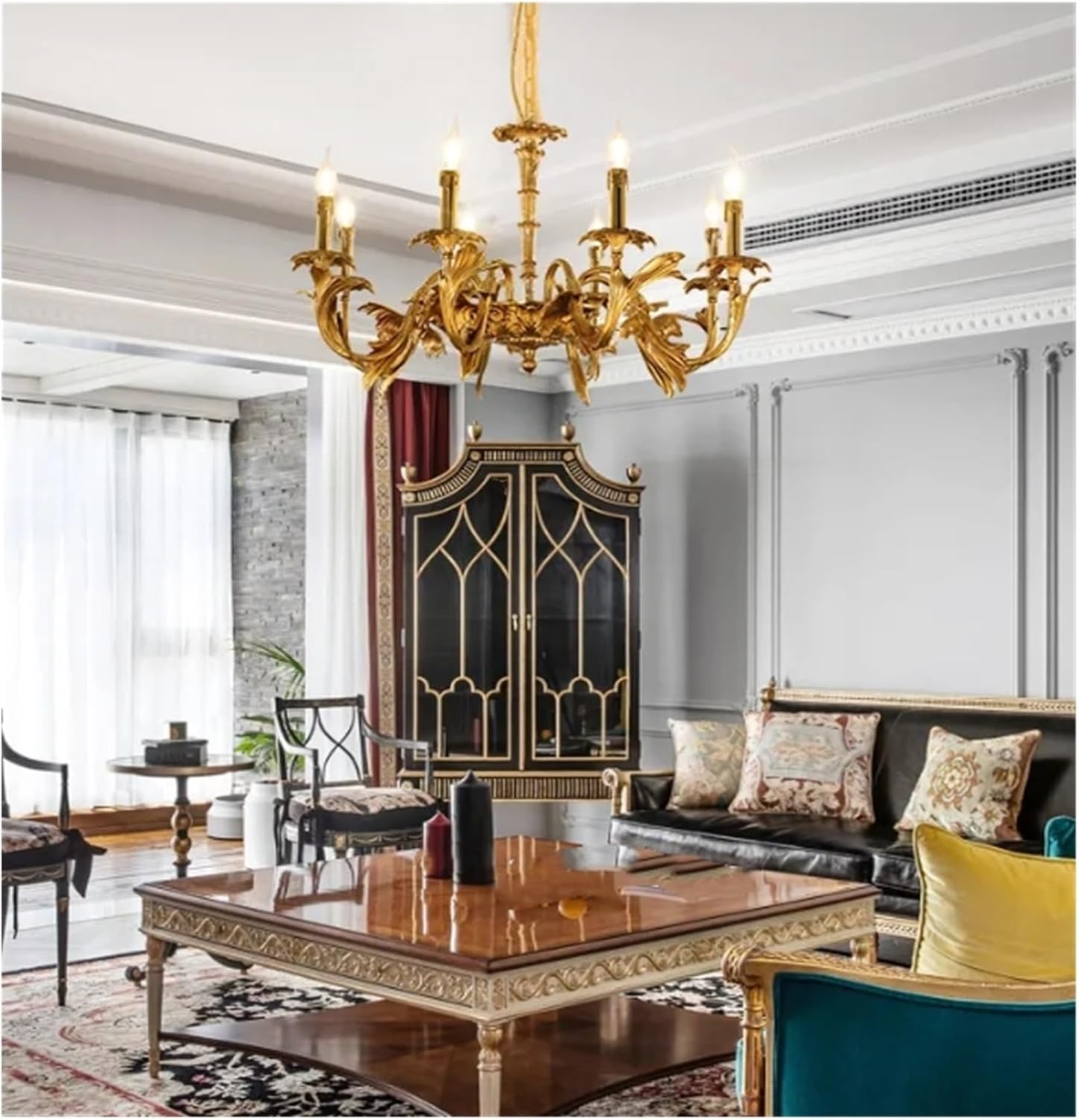 Luxury Classic Candle Lamp Home Decoration Luxury Pendant Lamp,luminaire