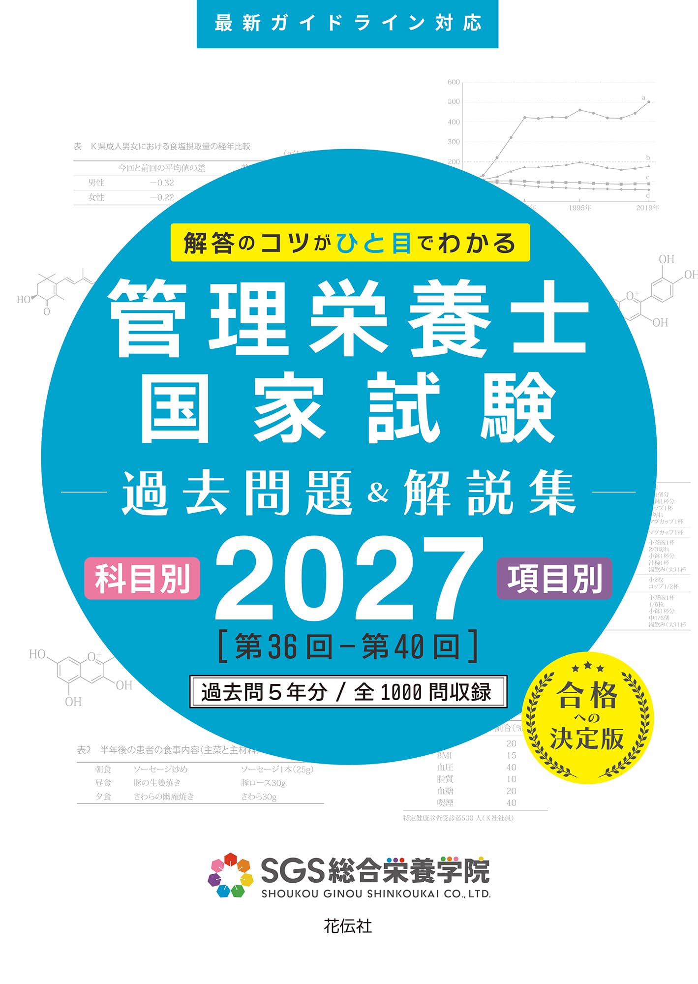 SGS総合栄養学院の2021年版 SGS管理栄養士国家試験／過去問題＆解説集2027 | SGS総合栄養学院 |本