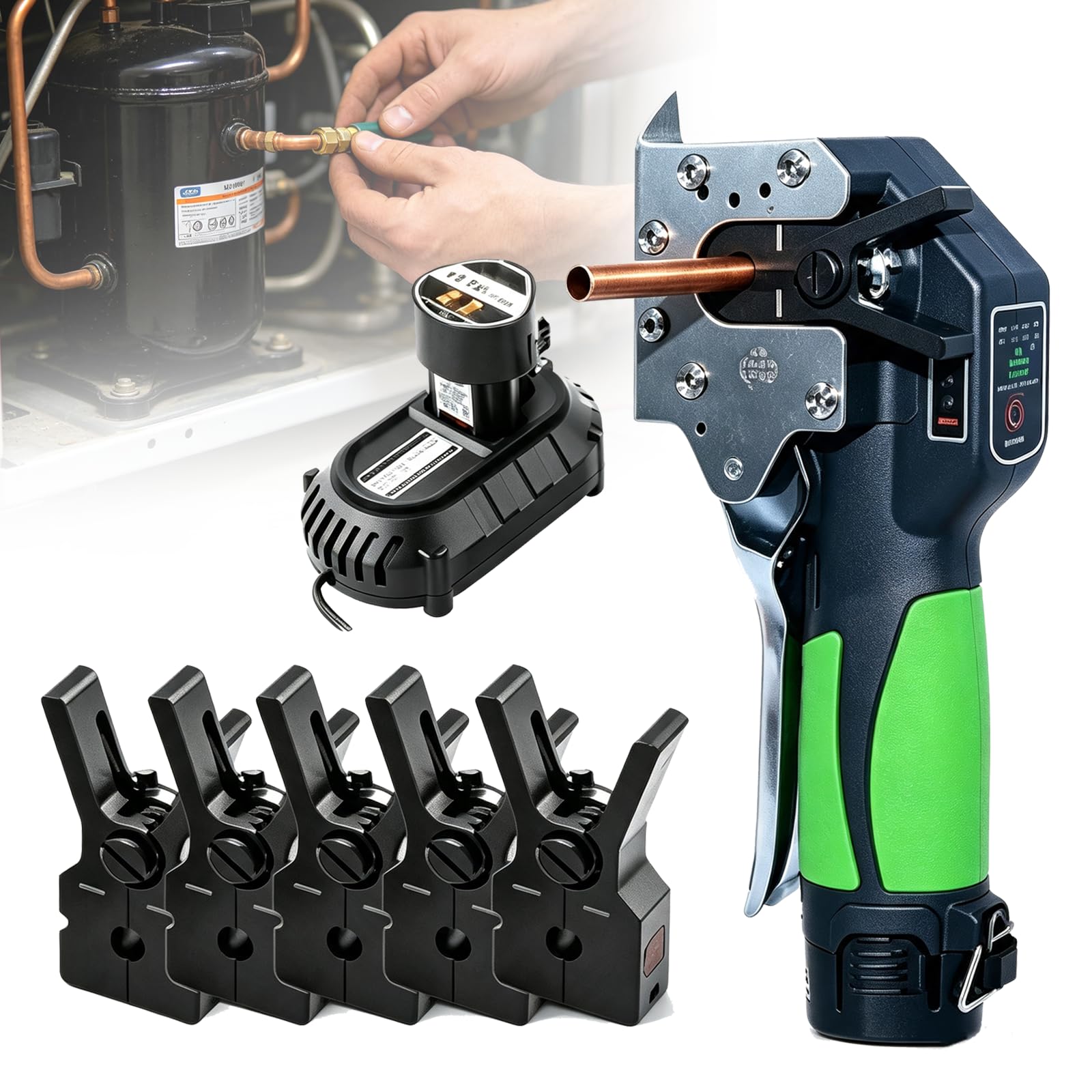 Métrico Pulgadas 2 En 1 Herramienta Abocardado Nuevo 5fixtures