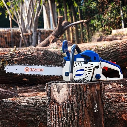 Miniatura 8 de Savior Paquete de 3 cadenas de motosierra S40 de 10 pulgadas, paso LP de 38 pulgadas, calibre .050 pulgadas, 40 eslabones de transmisión cadena de