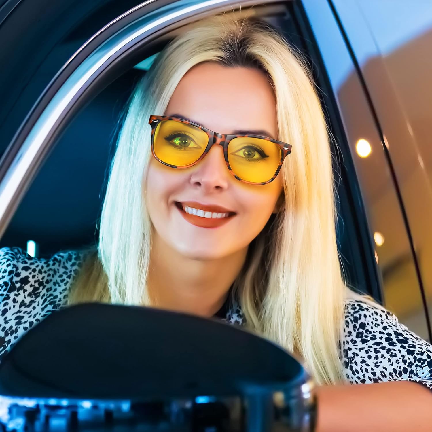 Miniatura 2 de Paukis Anti Glare Night Driving Glasses For Men and Women, Glare Reducing And Enhance Night Vision Hd Polarized