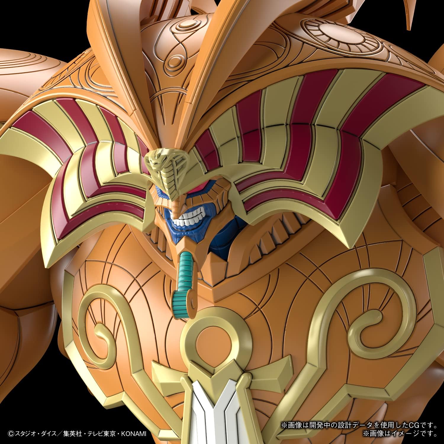 Figure-rise Standard Amplified Summoned God Exodia Bandai Wujudkan Dewa Terkuat Yu-Gi-Oh!