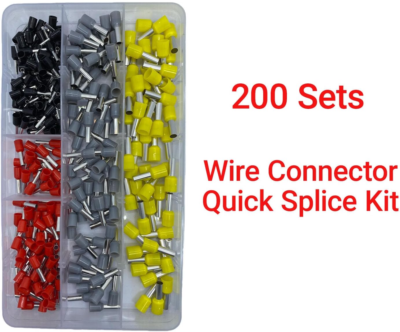 3Pack Multi-function Electrician's Pliers Set,Round Cable Stripper Tool with Foldable Stripping, Peeling, Cutting, Shearing Pliers&200 sets Wire connector Quick Splice kit