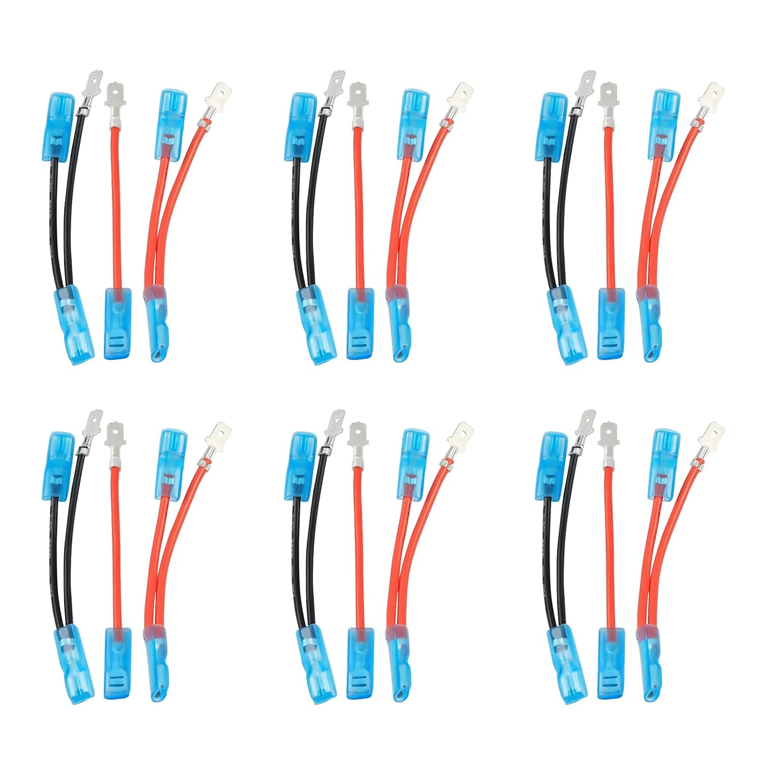 WATERWICH 5 Pin Rocker Switch Jumper Wires Set with Male and Female