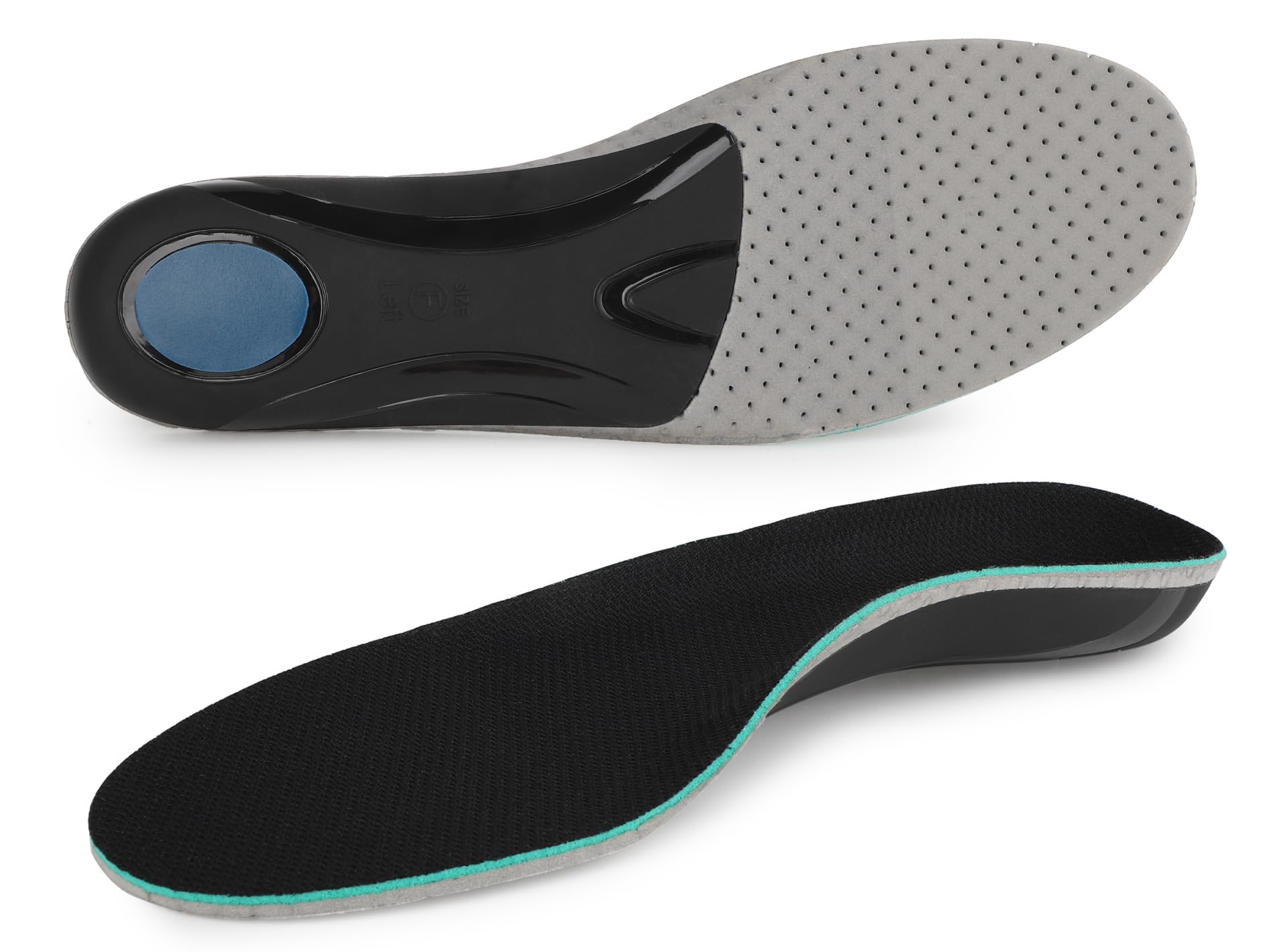 Knixmax Plantillas Deportivas para Hombre y Mujer,Plantillas de Soporte de Arco Transpirable,Cómodas y Amortiguación para Deportes,Correr,Caminar,Senderismo — view 12