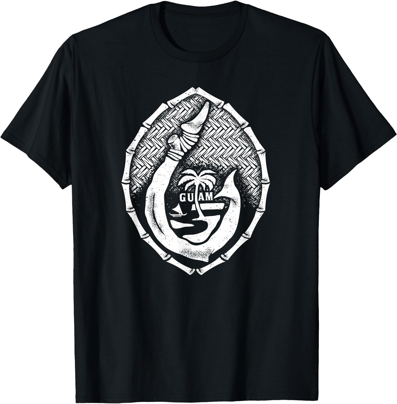 Vintage Tribal Guam Seal - 671 Guam T-Shirt
