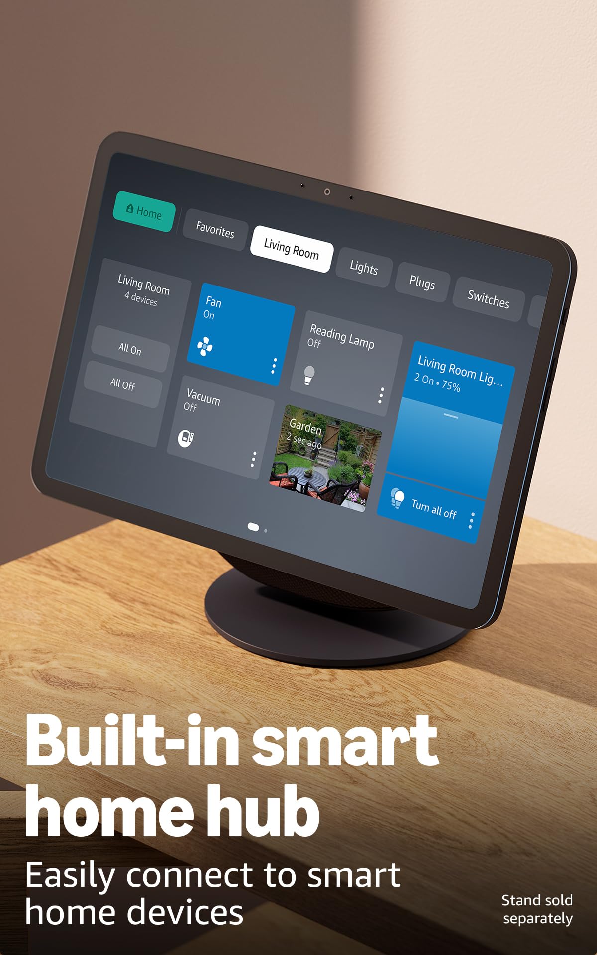 Amazon Echo Show 11 (newest gen), Vibrant Full-HD 11" display with more viewing area, spatial audio, Graphite, with Alexa+ Early Access — view 4