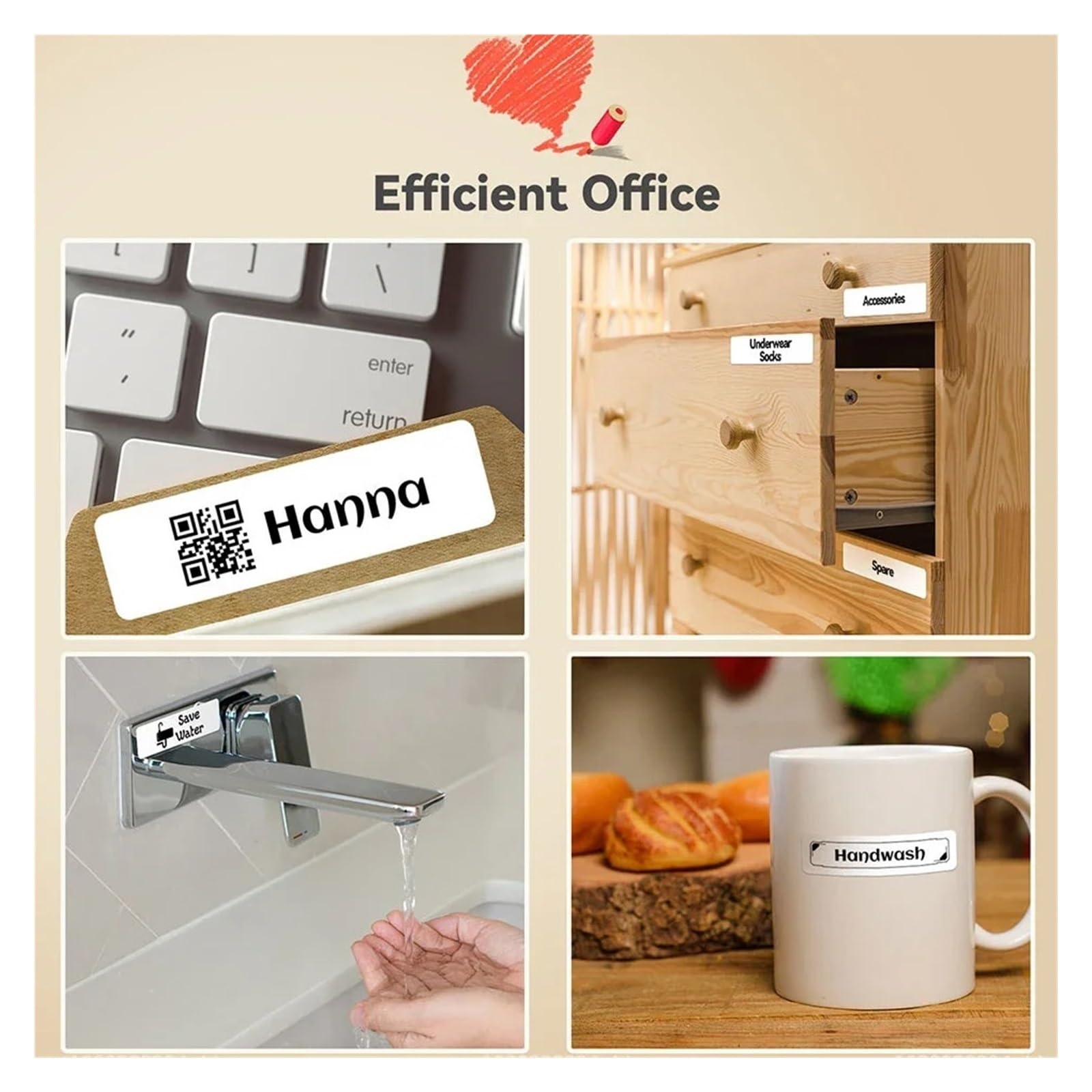 Stampante Termica per Etichette Stampante Termica for Etichette Etichettatrice P15 Etichettatrice Wireless Bluetooth(White)