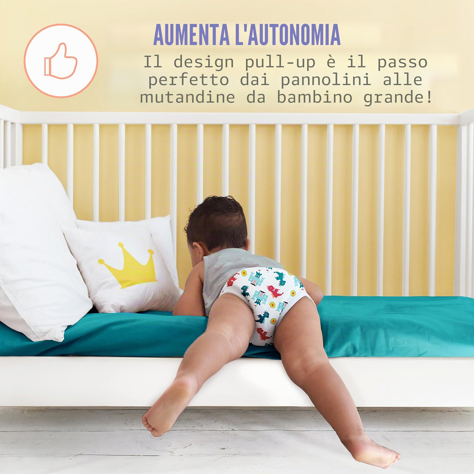 Bambino Mio, Mutandina Allenatrice, Lavabile Ecologica Mutandina Per Bambini - confezione da 5