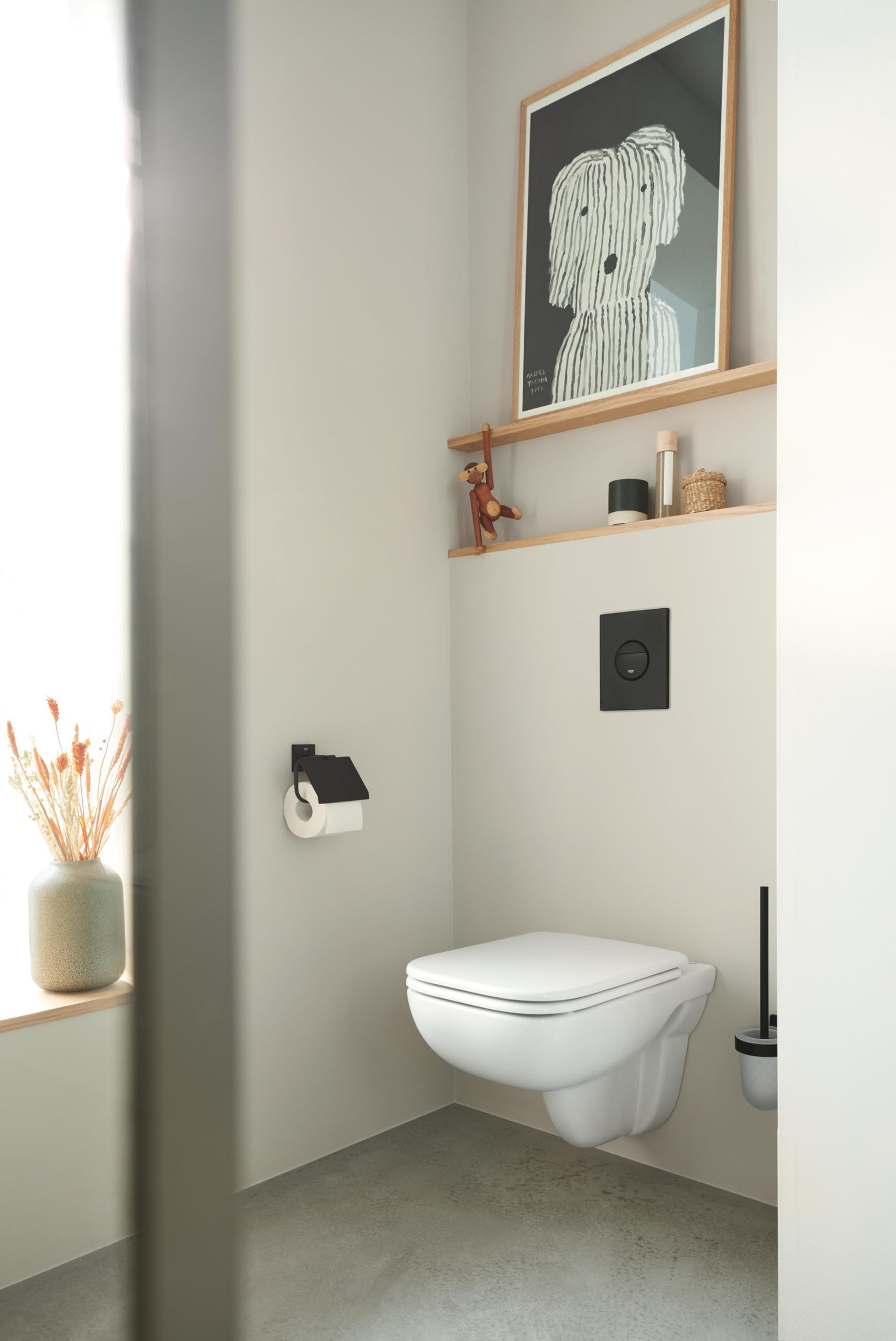 GROHE Nova Cosmopolitan Plaque de Commande, ABS, Phantom Black, 38765KF0