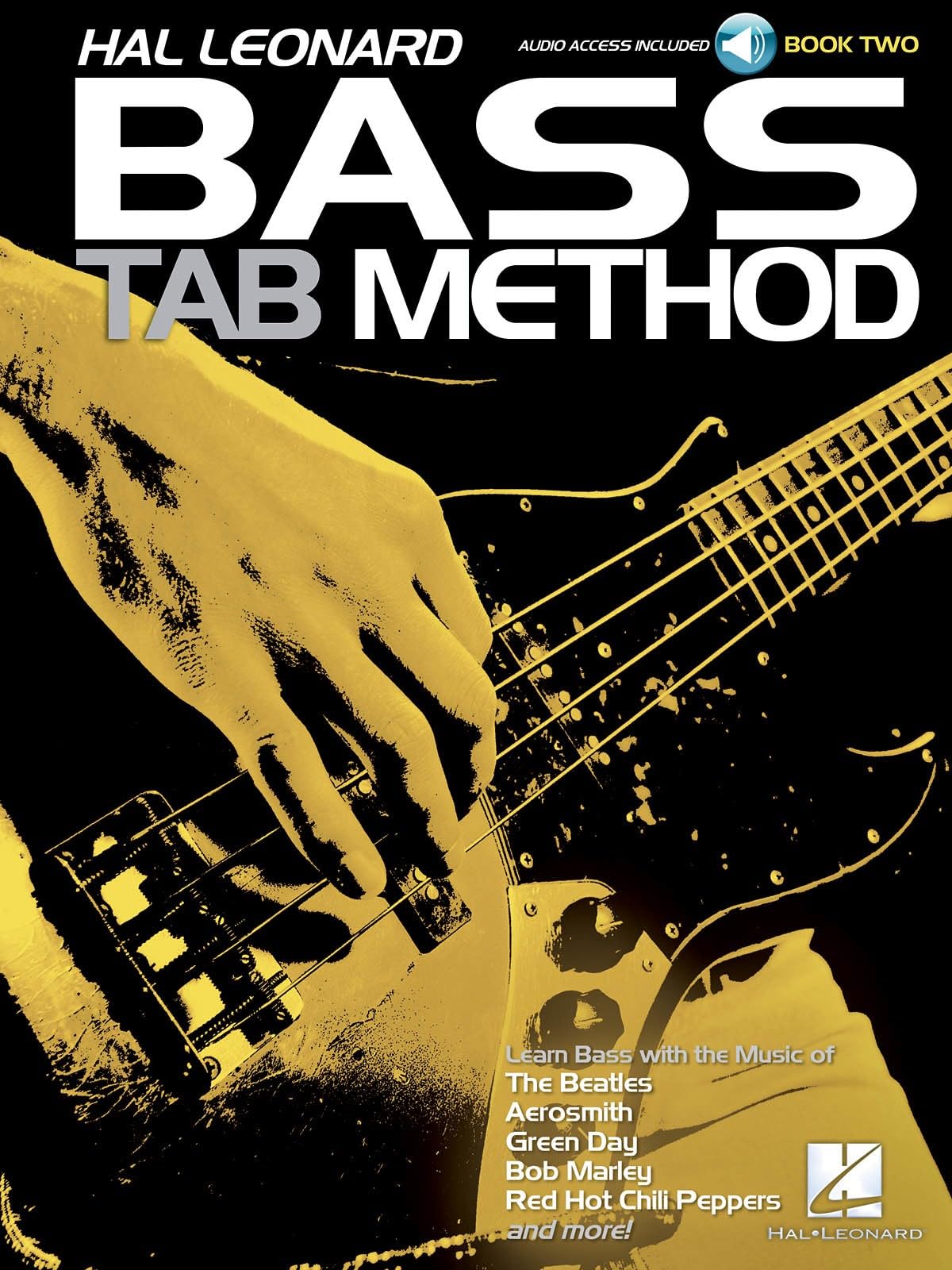 Hal Leonard Bass Tab Method - Book 2. Bass Guitar Book and Audio-Online