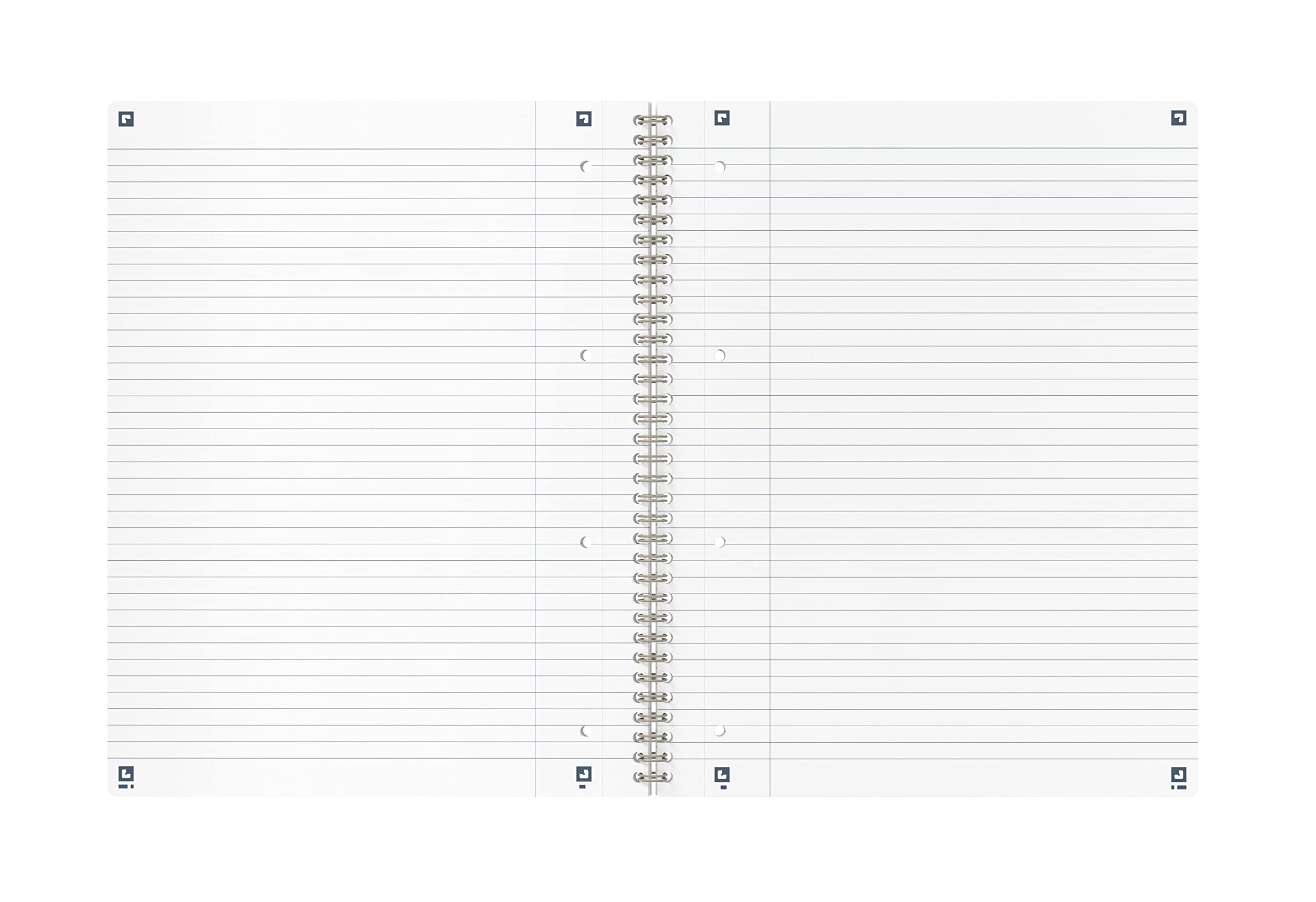 OXFORD Origins A4+ Karton Podwójne wiązanie spiralne Notebook W linię 140 stron(y) Niebieski Kompatybilny z SCRIBZEE, 5 szt