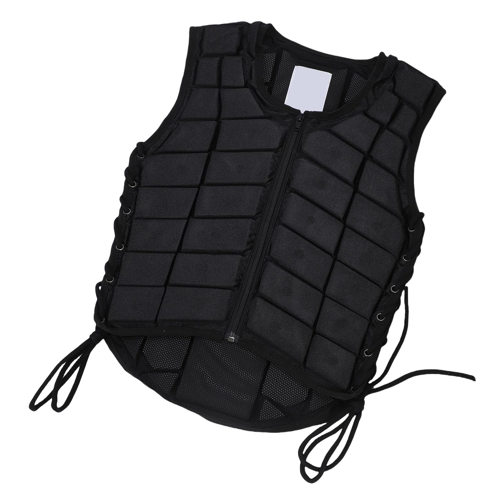 Gilet protettivo per equitazione equestre, assorbimento degli urti, comodo, regolabile, traspirante, per giovani ragazzi e ragazze, per allenamento, struttura in schiuma
