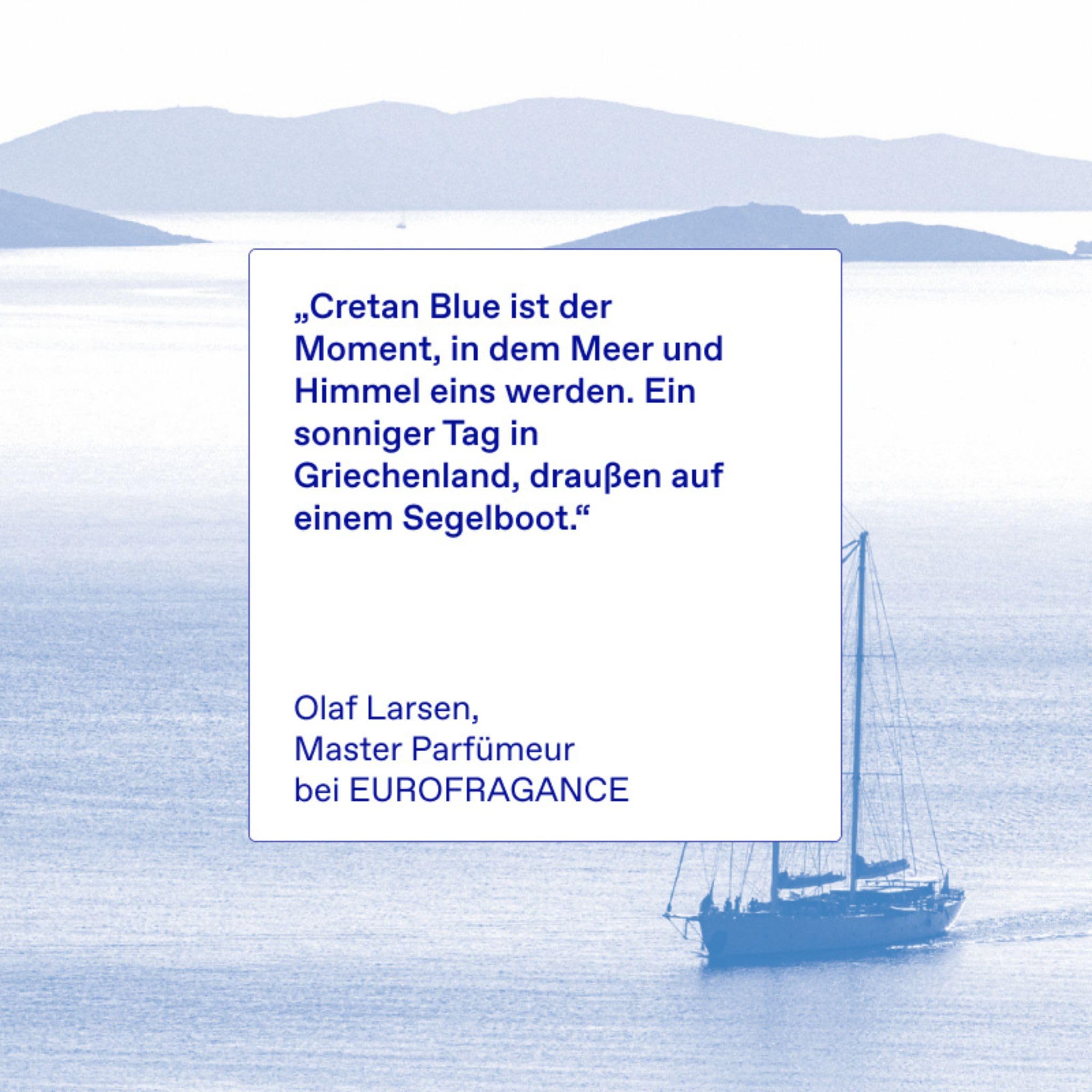 KORRES CRETAN BLUE Eau de Toilette Unisex, zitrisch-maritimer Duft, 50 ml | Veganes Eau de Toilette mit Bergamotte, Meersalz, Ambergris und Sandelholz. Mit natürlichem Alkohol.
