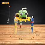 STEM Doodling Robot Kit - 4 Pack Robot Building Toys for Kids 6-8, Educational Science Craft Kits, Classroom Kids Activities & Birthday Gifts for 6 7 8 9 10 Year Old Boys Girls | Robotics Science Building Kits for Kids 8-12, Classroom Activities & Sc