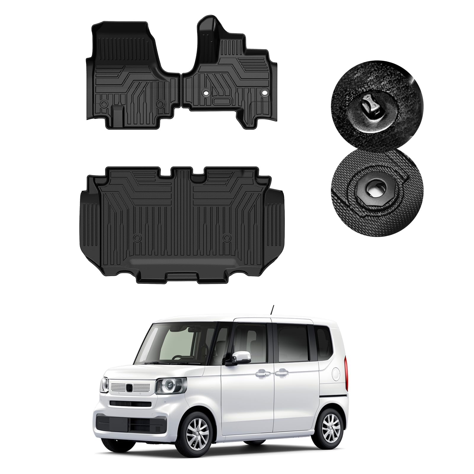 Amazon | GIMUYA ホンダ 新型 N-BOX JF5 JF6 3D フロアマット 防水