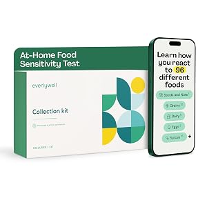 Everlywell Food Sensitivity Test - Learn How Your Body Responds to 96 Different Foods - At-Home Collection Kit